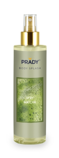 Prady Body Splash Very Matcha - Frasco de 250 ml - Spray Pulverizador