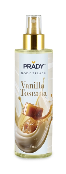 Prady Body Splash Vanilla Toscana - Frasco de 250 ml - Spray Pulverizador Prady Body Splash Vanilla Toscana - Frasco de 250 ml - Spray Pulverizador