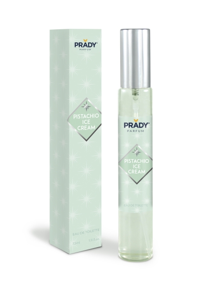 Prady Colonia Unisex Pistachio Ice Cream - Frasco de 33 ml - Spray Pulverizador