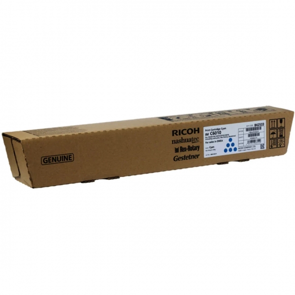 Ricoh IMC4510/IMC5510/IMC6010 Cyan Cartucho de Toner Original - 842533 Ricoh IMC4510/IMC5510/IMC6010 Cyan Cartucho de Toner Original - 842533