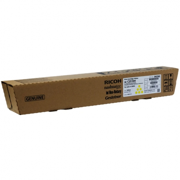 Ricoh IMC2010/IMC2510 Amarillo Cartucho de Toner Original - 842562/842566 Ricoh IMC2010/IMC2510 Amarillo Cartucho de Toner Original - 842562/842566