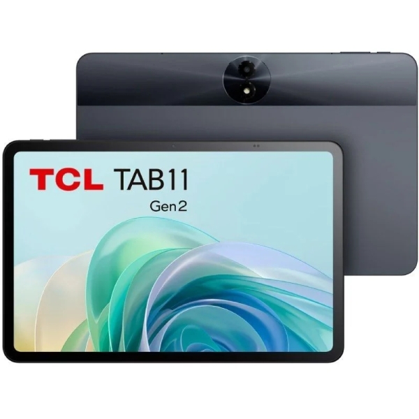 TCL TAB 11 Gen 2 Tablet Pantalla 11\" FHD - 256GB - RAM 6GB - WiFi, Bluetooth 5.0 - Camara Principal 8MP - Bateria de 8000mAh - Color Gris