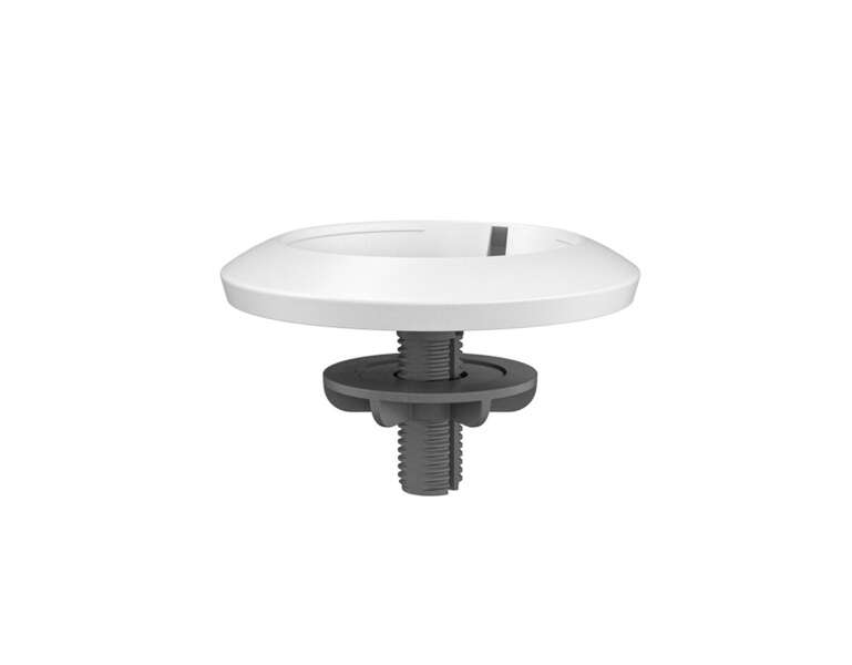 Logitech Soporte de Base de Microfono Rally - Mesas de entre 20-50mm de Grosor - Apto para Techos - Color Blanco