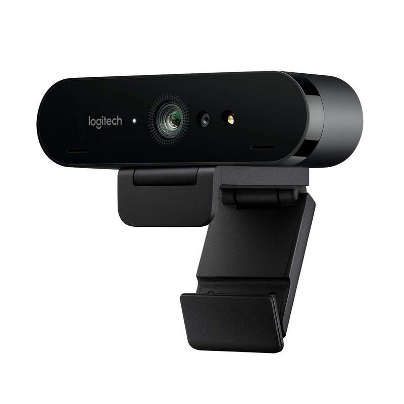Logitech Brio Stream Webcam Profesional para Streaming Ultra HD 4K USB 3.0 - HDR - Campo de Vision 90º - Enfoque Automatico - Color Negro