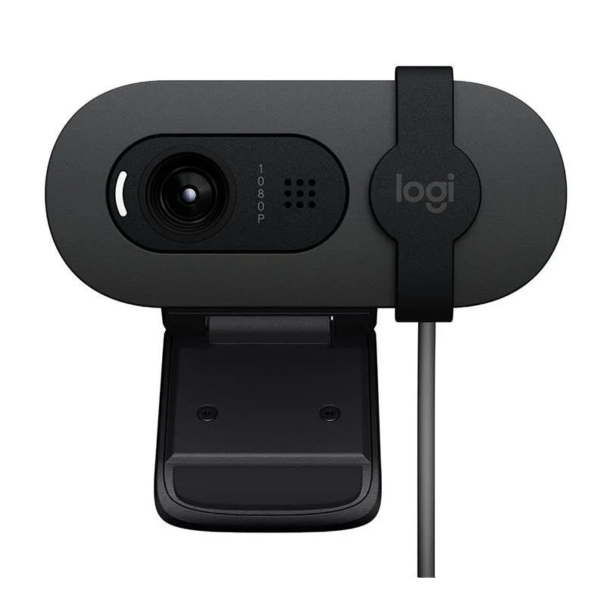 Logitech Brio 105 Webcam Full HD - 2 Megapixeles - Antirreflectante - Color Grafito