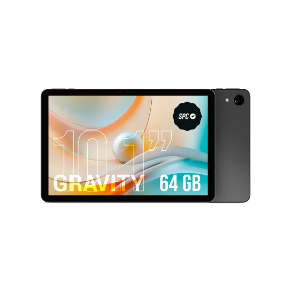 SPC Gravity 6 Tablet Pantalla IPS 10.1\" - 4GB - 64GB - Camara 2Mpx - Bateria 5000mAh - Color Gris Oscuro