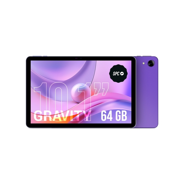 SPC Gravity 6 Tablet Pantalla IPS 10.1\" - 4GB - 64GB - Camara 2Mpx - Bateria 5000mAh - Color Violeta