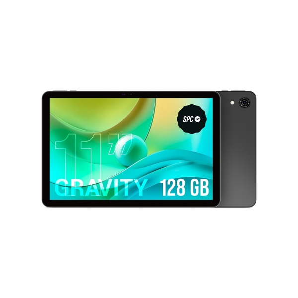 SPC Gravity 6 Tablet Pantalla IPS 11\" - 4GB - 128GB - Camara 5Mpx - Bateria 6000mAh - Color Gris Oscuro
