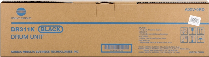 Develop ineo +220/+280/+360 Negro Tambor de Imagen Original - DR311K/A0XV0RD (Drum)