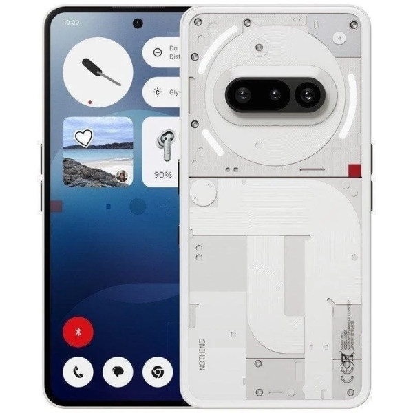 Nothing Phone (3a) Smartphone Pantalla 6,77\" - 8GB - 128GB - Camara 50MP - Bateria 5000mAh - Color Blanco Nothing Phone (3a) Smartphone Pantalla 6,77\" - 8GB - 128GB - Camara 50MP - Bateria 5000mAh - Color Blanco
