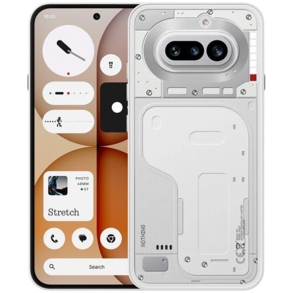 Nothing Phone (4a) Smartphone Pantalla 6,78\" - 12GB - 256GB - Camara 50MP - Bateria 5080mAh - Color Blanco