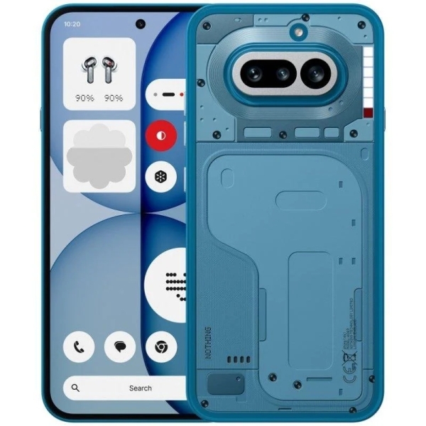 Nothing Phone (4a) Smartphone Pantalla 6,78\" - 12GB - 256GB - Camara 50MP - Bateria 5080mAh - Color Azul Nothing Phone (4a) Smartphone Pantalla 6,78\" - 12GB - 256GB - Camara 50MP - Bateria 5080mAh - Color Azul
