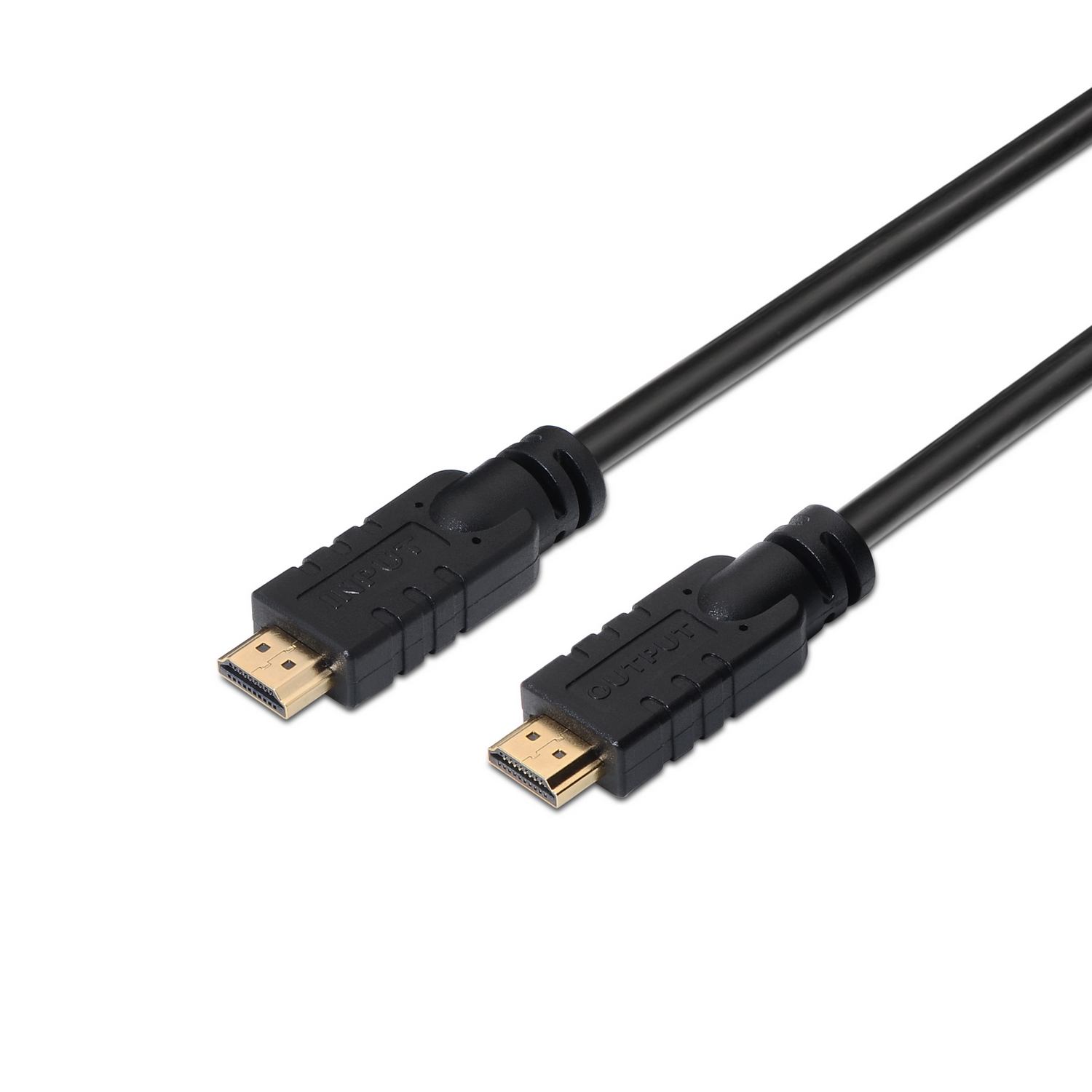 Aisens Cable HDMI Alta Velocidad / HEC con Repetidor - A Macho-A Macho - 15m - Chipset para Amplificar la Señal Full HD - Color Negro