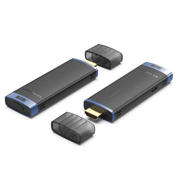 Vention Transmisor y Receptor HDMI Inalambrico 5GHz - Resolucion Full HD - Alcance hasta 40m - Alimentacion con USB-C - Color Negro Vention Transmisor y Receptor HDMI Inalambrico 5GHz - Resolucion Full HD - Alcance hasta 40m - Alimentacion con USB-C - Color Negro
