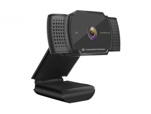Conceptronic Webcam 2K Super HD USB 2.0 Microfono Integrado