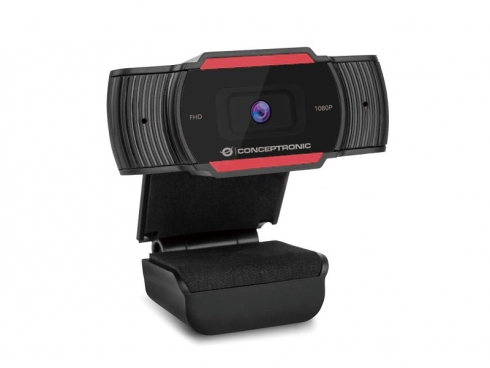 Conceptronic Amdis Webcam Full HD 1080p USB 2.0 - Microfono Integrado