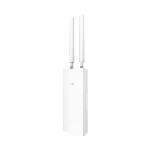 Cudy Punto de Acceso Exterior WiFi 6 Gigabit AX3000 - Velocidad hasta 1000Mbps - 1 Puerto - 2 Antenas Desmontables - Resistencia al Agua IP65 - Color Blanco Cudy Punto de Acceso Exterior WiFi 6 Gigabit AX3000 - Velocidad hasta 1000Mbps - 1 Puerto - 2 Antenas Desmontables - Resistencia al Agua IP65 - Color Blanco