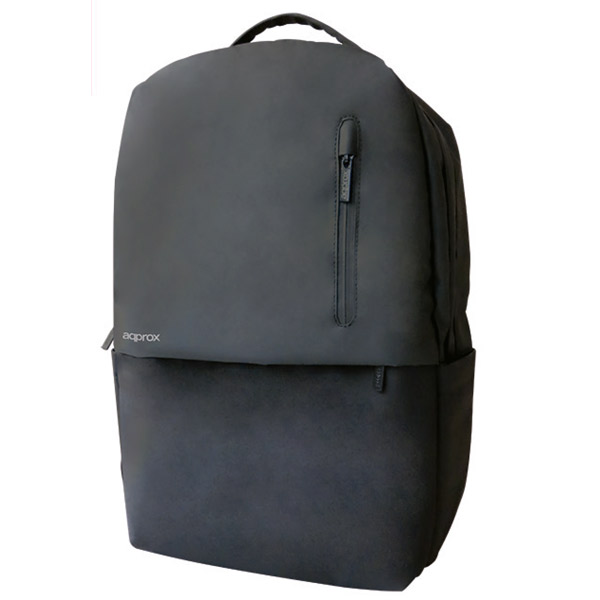Approx Mochila para Portatil 15.6\" - Resistente al Agua Negro