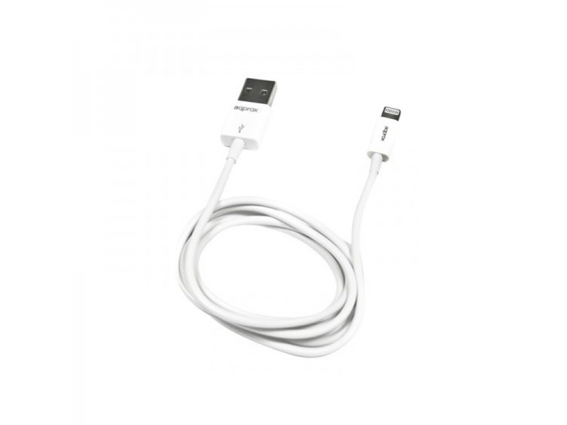 Approx Cable USB a Micro USB Lightning 2 en 1 para Android Apple 1m
