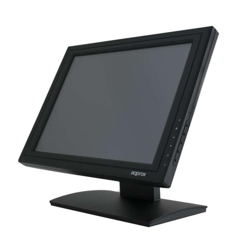 Approx Monitor Tactil LED 15\" para TPV 1024 x 768 - Respuesta 5ms - Angulo de Vision 160º - USB, VGA - VESA Approx Monitor Tactil LED 15\" para TPV 1024 x 768 - Respuesta 5ms - Angulo de Vision 160º - USB, VGA - VESA