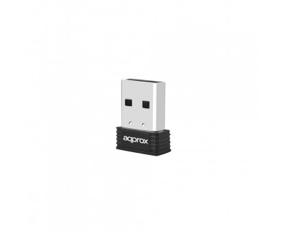 Approx Adaptador Nano USB WiFi Inalambrico 150Mbps Chipset Realtek