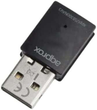 Approx Adaptador Nano USB WiFi Inalambrico - Hasta 300Mbps