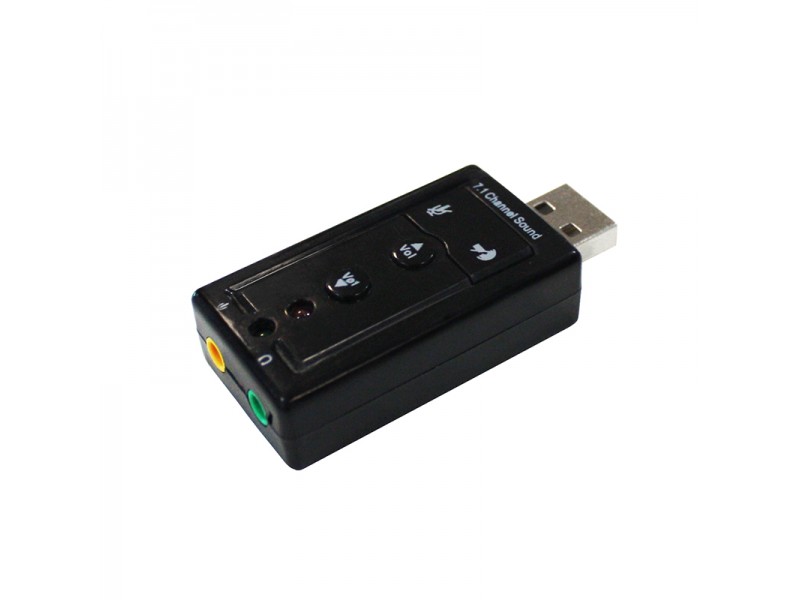 Approx Tarjeta de Sonido 7.1 USB Entrada de Microfono y Altavoz