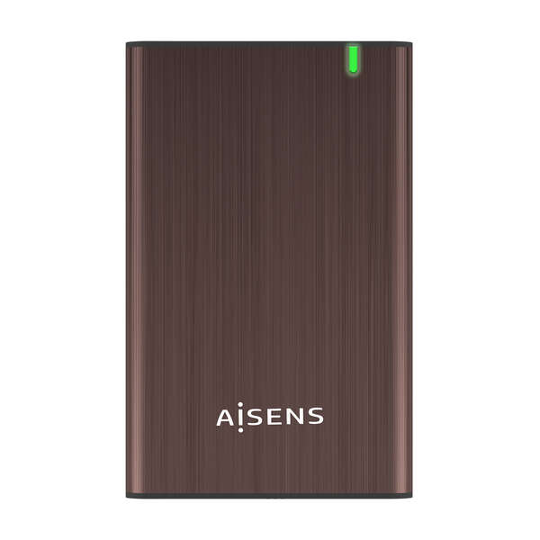 Aisens Caja Externa 2.5? para Discos Duros 9.5mm SATA I, II y III a USB 3.0/USB 3.1 GEN1 - Color Marrón Aisens Caja Externa 2.5? para Discos Duros 9.5mm SATA I, II y III a USB 3.0/USB 3.1 GEN1 - Color Marrón