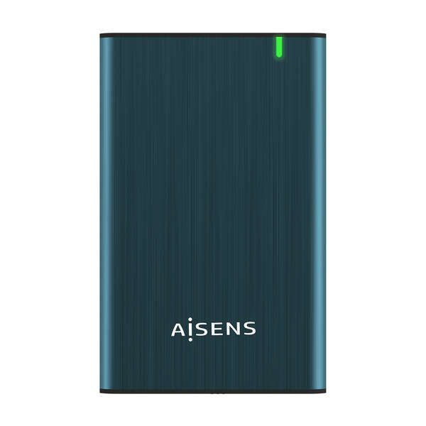 Aisens Caja Externa 2.5\" para Discos Duros 9.5mm SATA I, II y III a USB 3.0/USB 3.1 GEN1 - Color Azul Pacifico Aisens Caja Externa 2.5\" para Discos Duros 9.5mm SATA I, II y III a USB 3.0/USB 3.1 GEN1 - Color Azul Pacifico