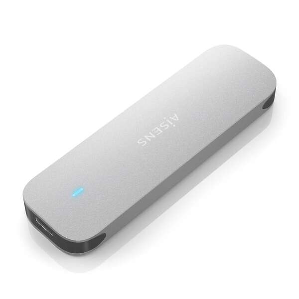 Aisens Caja Externa M.2 (NGFF) ASM2-025Sl NVMe a USB3.2 GEN2 - Color Plata Aisens Caja Externa M.2 (NGFF) ASM2-025Sl NVMe a USB3.2 GEN2 - Color Plata