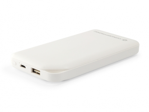 Conceptronic Bateria Externa 10000mAh - 2x USB 2.0 5V 2A - Carga Simultanea - Color Blanco