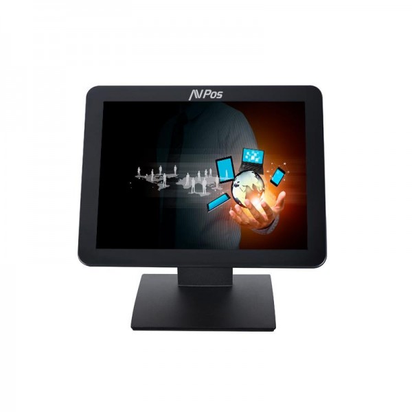 AVPos AVPos-T17 Monitor Tactil de 17 Pulgadas - Pantalla True Flat Capacitiva de 10 Puntos - 1280x1024 - 400CD/M2 - VGA - Color Negro AVPos AVPos-T17 Monitor Tactil de 17 Pulgadas - Pantalla True Flat Capacitiva de 10 Puntos - 1280x1024 - 400CD/M2 - VGA - Color Negro