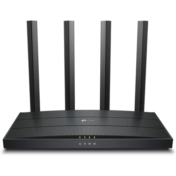 TP-Link Archer AX12 Router Inalambrico Doble Banda AX1500 WiFi 6 - 4 Puertos RJ-45 - 4 Antenas Exteriores - Color Negro