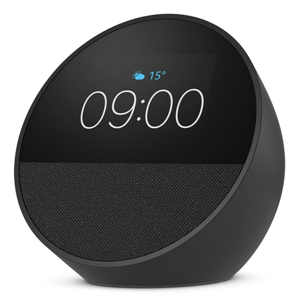 Amazon Echo Spot Altavoz y Despertador Inteligente - Sonido Potente e Intenso - Alexa - Color Gris