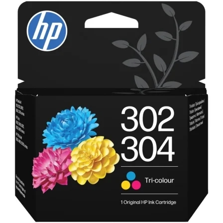 HP 302/304 Color Cartucho de Tinta Original - B7RT6AE/F6U65AE/N9K05AE