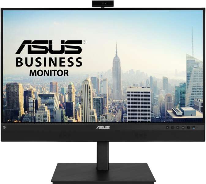 Asus Monitor 23.8\" LED IPS FullHD 1080p - Respuesta 5ms - Ajustable en Altura, Giratorio e Inclinable - Webcam, Altavoces Incorporados - Angulo de Vision 178º - 16:9 - USB-A, USB-C, HDMI, DisplayPort - HUB 4xUSB 3.2 Gen1 - VESA 100x100mm