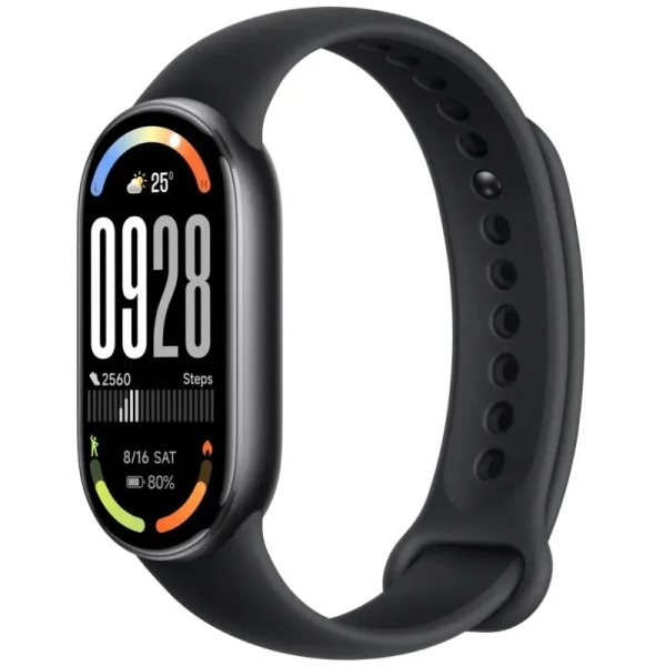 Xiaomi Mi Smart Band 10 Pulsera de Actividad Pantalla AMOLED 1.72\" - Bluetooth 5.4 - Mas de 150 Modos Deportivos - Funciones de Vigilancia de la Salud - Autonomia hasta 21 Dias - Color Negro