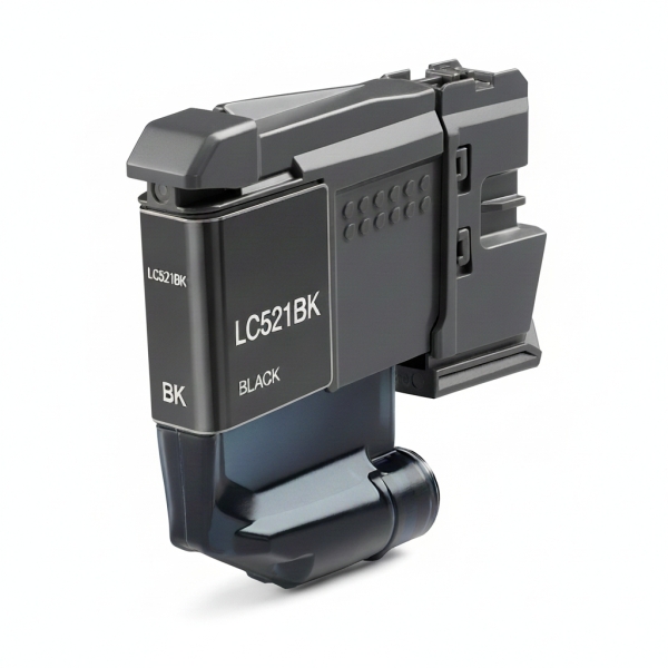Brother LC521 Negro Cartucho de Tinta Pigmentada Generico - Reemplaza LC521BK Brother LC521 Negro Cartucho de Tinta Pigmentada Generico - Reemplaza LC521BK