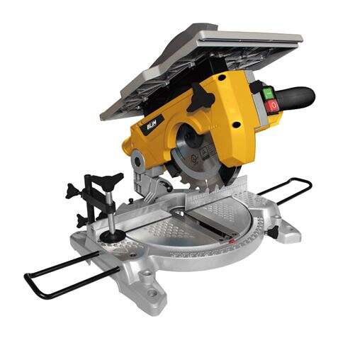 Blim Sierra Ingletadora Doble Corte 1200W 210mm - Velocidad +/- 4500rpm - Hoja de 24 Dientes - Varios Accesorios Blim Sierra Ingletadora Doble Corte 1200W 210mm - Velocidad +/- 4500rpm - Hoja de 24 Dientes - Varios Accesorios