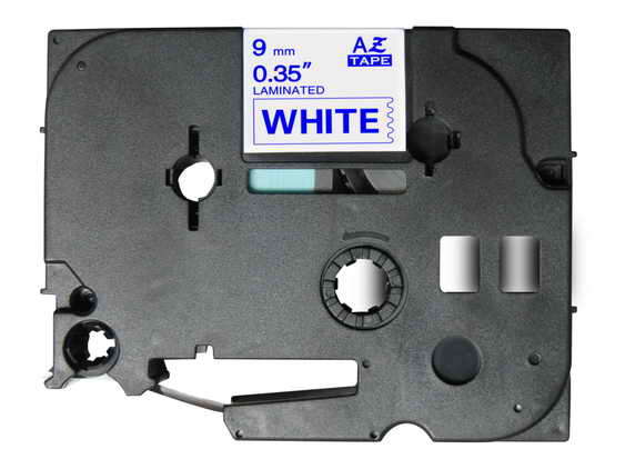 Brother TZe223 Cinta Laminada Generica de Etiquetas - Texto azul sobre fondo blanco - Ancho 9mm x 8 metros Brother TZe223 Cinta Laminada Generica de Etiquetas - Texto azul sobre fondo blanco - Ancho 9mm x 8 metros