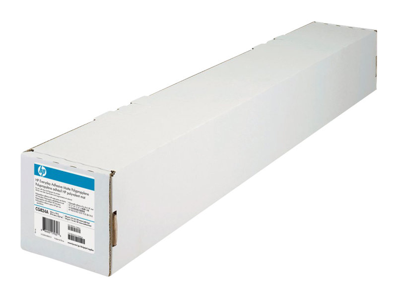 HP Everyday Pack de 2 Bobinas de Papel para Plotter - Adhesivo Polipropileno Mate - 90gr 36\" 914mm x 45,7m