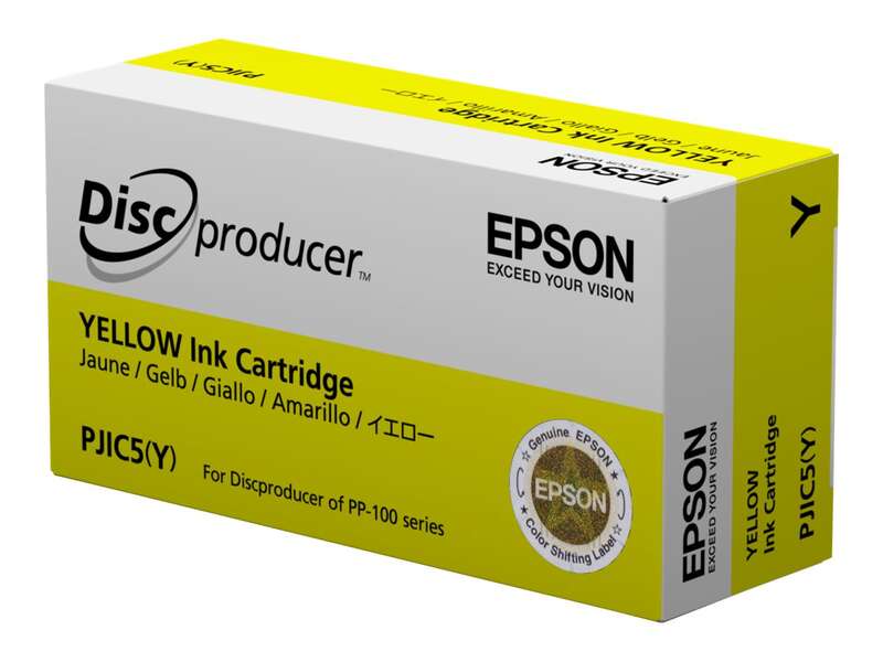 Epson PJIC5/PJIC7 Amarillo Cartucho de Tinta Original - C13S020692/C13S020451 Epson PJIC5/PJIC7 Amarillo Cartucho de Tinta Original - C13S020692/C13S020451