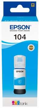 Epson 104 Cyan Botella de Tinta Original - C13T00P240 Epson 104 Cyan Botella de Tinta Original - C13T00P240