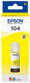 Epson 104 Amarillo Botella de Tinta Original - C13T00P440 Epson 104 Amarillo Botella de Tinta Original - C13T00P440