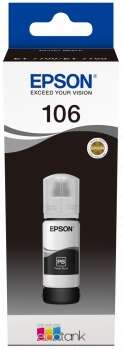 Epson 106 Negro Photo Botella de Tinta Original - C13T00R140 Epson 106 Negro Photo Botella de Tinta Original - C13T00R140
