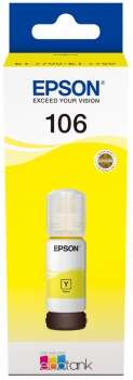 Epson 106 Amarillo Botella de Tinta Original - C13T00R440 Epson 106 Amarillo Botella de Tinta Original - C13T00R440