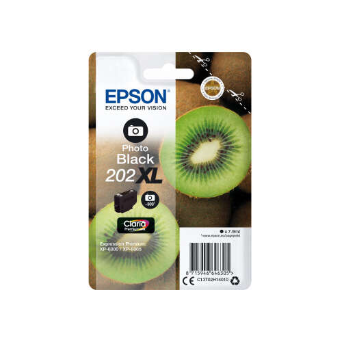 Epson 202XL Negro Photo Cartucho de Tinta Original - C13T02H14010 Epson 202XL Negro Photo Cartucho de Tinta Original - C13T02H14010