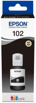 Epson 102 Negro Botella de Tinta Pigmentada Original - C13T03R140 Epson 102 Negro Botella de Tinta Pigmentada Original - C13T03R140