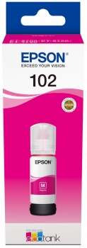 Epson 102 Magenta Botella de Tinta Original - C13T03R340 Epson 102 Magenta Botella de Tinta Original - C13T03R340