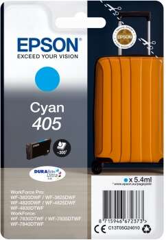 Epson 405 Cyan Cartucho de Tinta Original - C13T05G24010 Epson 405 Cyan Cartucho de Tinta Original - C13T05G24010